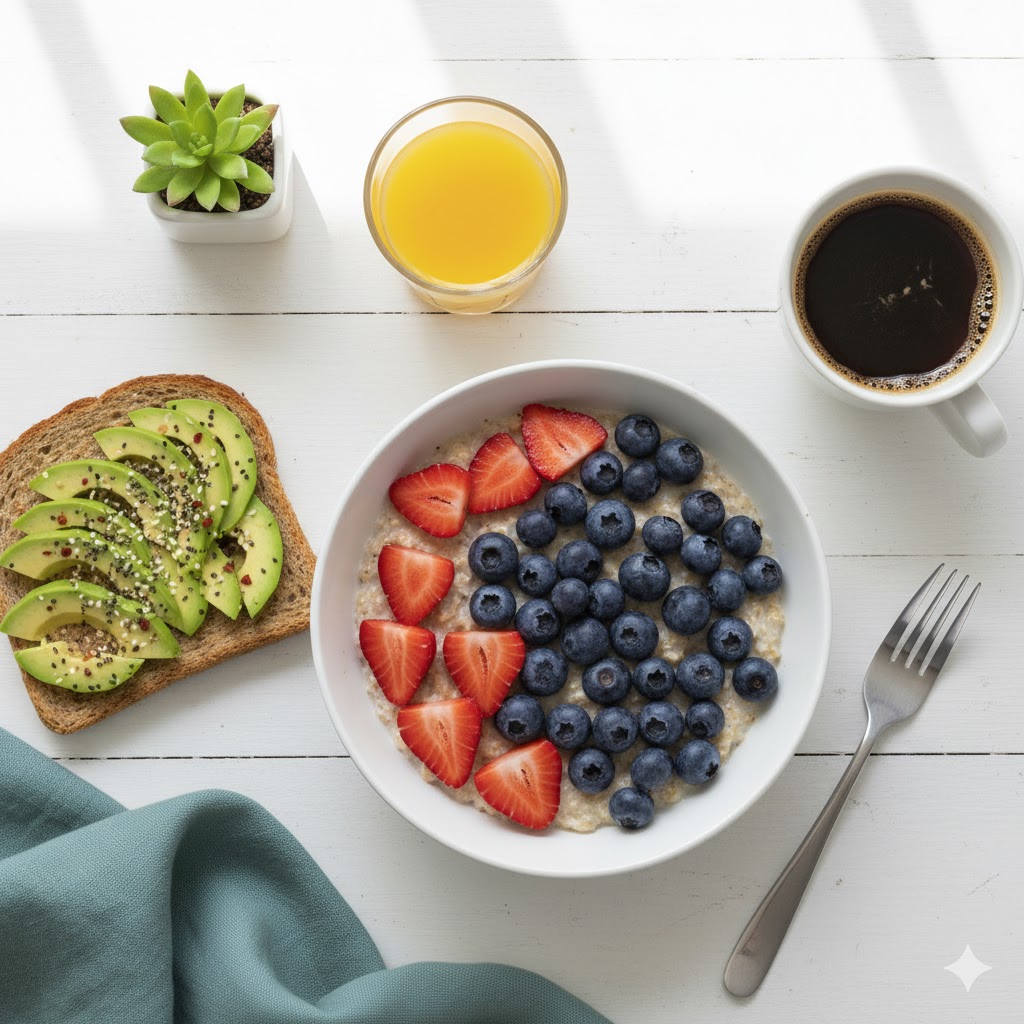 Café da manhã saudável